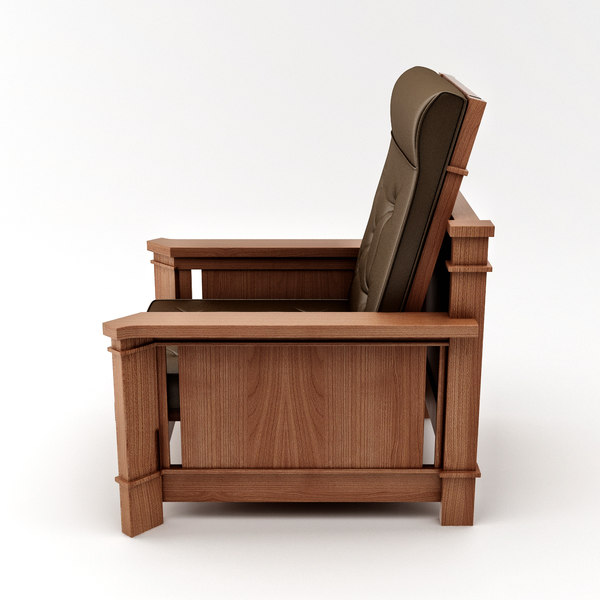frank lloyd dana obj - Dana Thomas Recliner... by Lajhar 